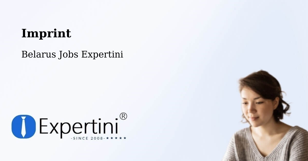 Imprint – Belarus - Belarus Jobs Expertini